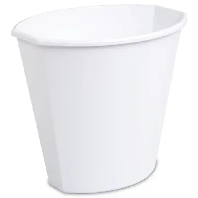 Sterilite 2.5  3 Gallon Trash Can Plastic Bathroom Or Office Trash Can USA.. • $5.82