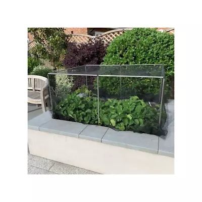 Fruit Or Vegetable Cage With Netting Choice Pegs And Clips H1.2m - Various Sizes • £157.48