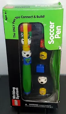 2001 Vintage Lego Writing System Soccer Pen Connect & Build Complete Retired • $8.99