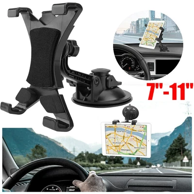 £8.95 • Buy Car Windscreen Suction Mount Holder For IPad Mini Pro Samsung Tablet PC 7-11 