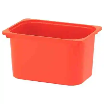 3x IKEA Orange  TROFAST Storage Boxes 42x30x23 Cm • £23.99