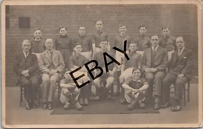 £9.99 • Buy Charlton Central School Football Club 1932-33 Cup Winners Real Photo Postcard