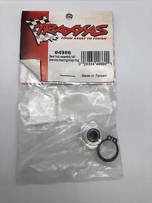 NEW Traxxas 4986 Gear Hub Assembly W/Bearing/Snap Ring T-Maxx FREE US SHIP • $12