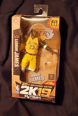 McFarlane NBA 2K19 LeBron James  #23 Figure  Lakers  20th Anniversary Edition • $29.99