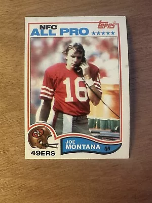 1982 Topps - #488 Joe Montana • $5