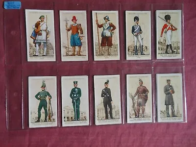 Uniforms Of The Territorial Army Players Cigarette Cards 1939 X50 Sleeved GD/VGC • £3.99