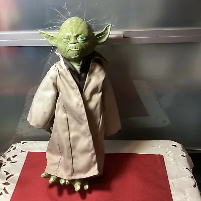 Vintage Yoda Disney 2006 Latex 18” Tall Doll • $39