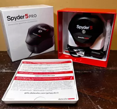 Spyder5 Pro Advanced Monitor Calibration - Spyder 5 Pro - S5P100 • $25