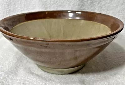 Japanese Suribachi Mortar Food Preparation Bowl 5 D Ceramic Brown Made In Japan • $17