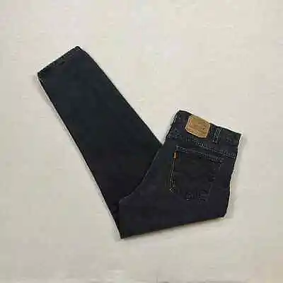 Vintage 90's Levi's 550 Orange Tab Black Wash Jeans • $33