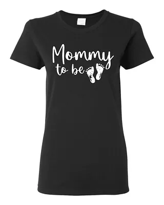 Mommy To Be Pregnancy Reveal Gift Parents To Be Women Graphic Shirt • $19.99