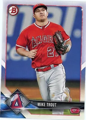2018 Bowman Mike Trout #1 Angels • $1.11