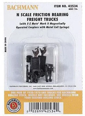 $46.95 • Buy Bachmann Friction Bearing Freight Truck No Wheels (12pr) - N Scale Model Train