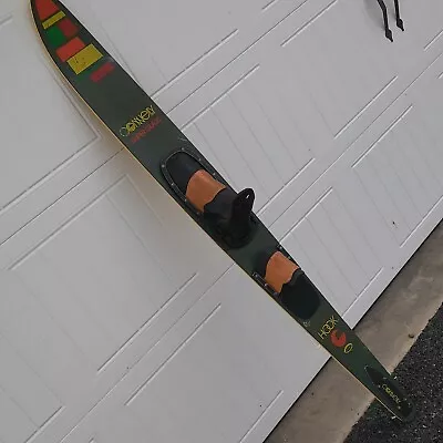 Vintage 65” Connelly Super Glass Hook Poly Core Slalom Water Ski Man Cave Shelf • $120.51