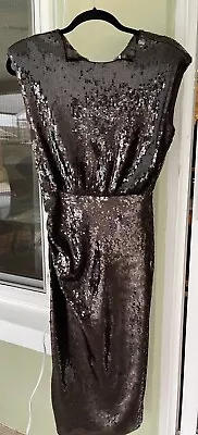 Express Sequin Cocktail Party Dress Black XS • $23