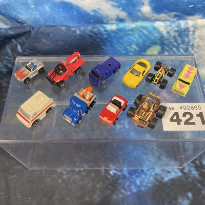 £19.99 • Buy Micro Machines Cars Vehicles Mini Small Cars Vintage Bundle Of 10