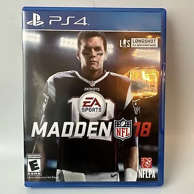 Sony Playstation 4 PS4 - EA Sports Madden 18 - NFL Football 2017 • $6.25