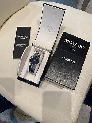 Movado Faceto 84451891 Wrist Watch For Men • $1800