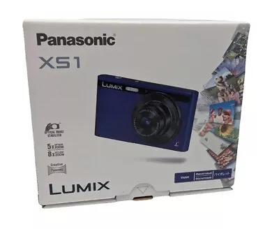  Panasonic Lumix DMC XS1 Digital Camera 16MP Blue Hobby Camera Casual  • £103.24