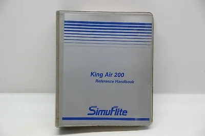 $39 • Buy King Air 200 Simuflite Reference Handbook.