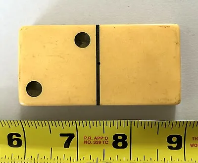 Huge Vintage Bakelite Domino • $12