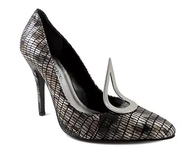 J.Renee Women's Tribute Pumps Marked Snake Print Leather Size 6.5 M • $44.50
