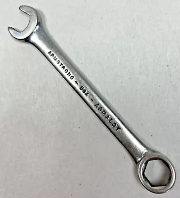 Vintage Armstrong Tools 52-108 - 8mm Combination Wrench 6 Point ARMALOY USA   • $14