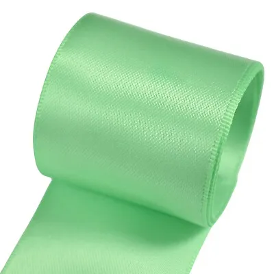 20 Meters Satin Ribbon Rolls Silk Double Sided Faced 9 25 38mm Best Quality Gift • £3.99