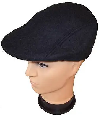 NEW CHARCOAL WOOL STYLE BERET IVY NEWSBOY DRESS HAT Gangster Vintage Cap A129cha • $12.79