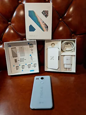 LG Nexus 5X H790 - 16GB - Ice (Unlocked) Smartphone With Original Box • $50