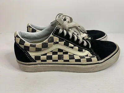 Vans Unisex Shoes Old Skool Suede Checkered Skate Mens US 6 Womens US 7.5 • $26.61