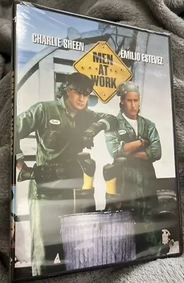 Men At Work DVD. BRAND NEW SEALED!! OOP! Emilio Estevez Charlie Sheen • $3.99