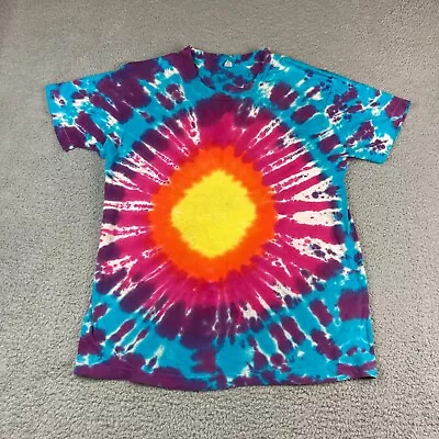 Vintage Fruit Of The Loom Shirt Mens XL (fits Medium) Single Stitch Tie-Dye 80s • $22.49