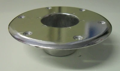 £11.95 • Buy Pedestal Island Table Leg Recessed Base Cast Alloy Caravan Motorhome Camper TLB1