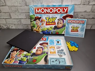£18.95 • Buy Hasbro Monopoly Disney Pixar Toy Story Board Game 2018, Paper Toy Chest Missing