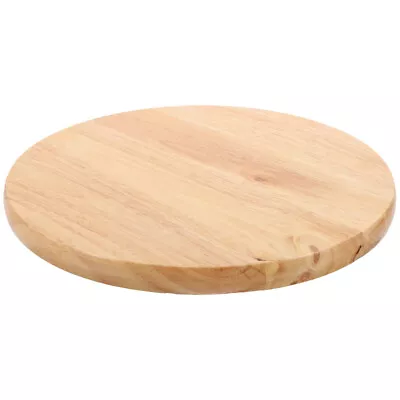 Wooden Round Stool Seat Pad For Home & Lab - 29.5CM-MI • £25.88