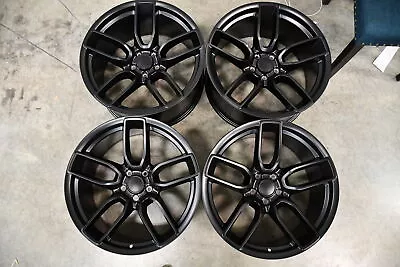 Set 4 20x10.5 Voxx 62267 Matte Black Wheels 5x115 Rims • $1000