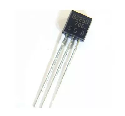 5Pcs BS250 P Channel MosFET TO-92 New GOOD QUALITY • $3.69