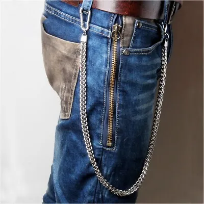 Basic 23  Strong Thick Leash Jean Wallet Key Chain Biker Trucker Keychain Hiphop • $9.89