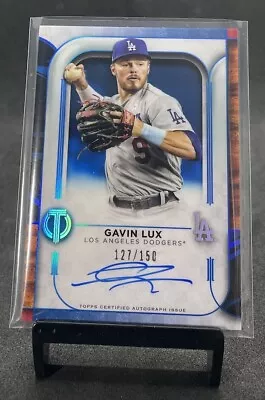 2022 Topps Tribute - Tribute Autographs Blue #TA-GL Gavin Lux /150 (AU) • $25