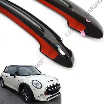 2pcs Glossy Black Door Handle Cover Trim For MINI COOPER JCW F54 F55 F56 F57 F60 • $26