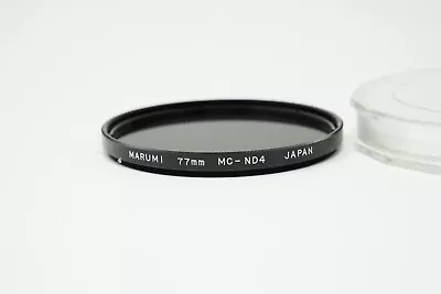 Marumi 77mm Neutral Density MC Multi-Coated Filter MC ND4  Made In Japan • $29.99