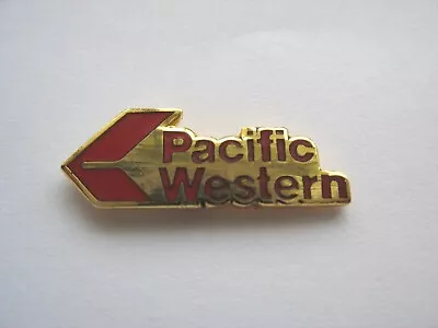 Pacific Western Airlines Lapel Pin - Canada • $3.50