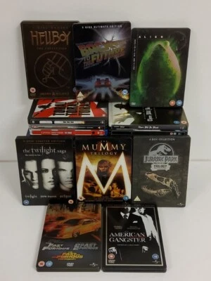 £23 • Buy 32 X Steelbook DVD JobLot - Twilight The Mummy Fast Furious Back Future Alien