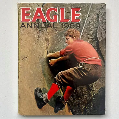 EAGLE ANNUAL 1969 Staring Dan Dare | Odhams Books | Unclipped | Vintage Hardback • £11