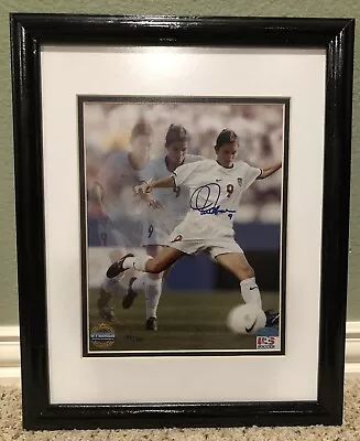 USA Soccer Mia Hamm Signed Autographed 8x10 Steiner 52/500 • $99.95