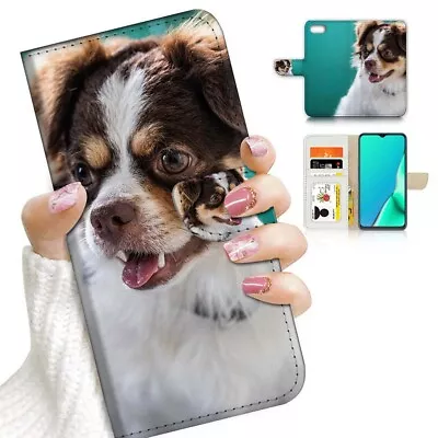 ( For IPhone 6 / 6S ) Wallet Flip Case Cover AJ23128 Cute Dog • $12.99