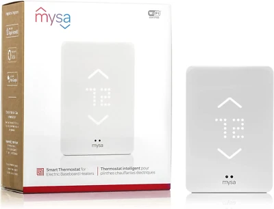 $43.71 • Buy Mysa Smart Thermostat For Electric Baseboard Heaters V2