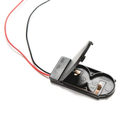 £1.86 • Buy CR2032 6v Button Coin Cell Battery Holder Case Box With On / Off Switch