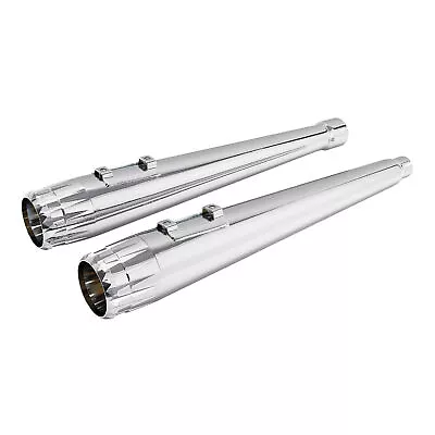 Megaphone Slip-On Exhaust Pipes Fit For Harley Road King Street Glide 2017-2024 • $139.99